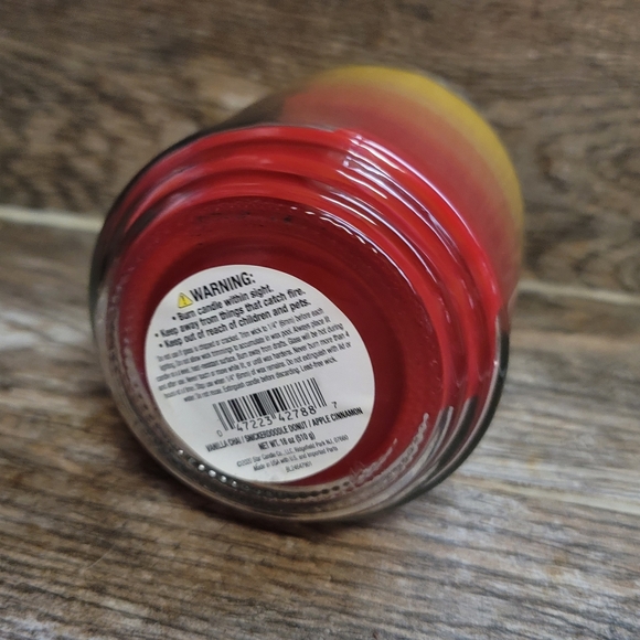 Trueliving Welcoming Scented Vanilla Chia 18 oz Candle Glass Jar w/ Lid 6.5" New - Picture 2 of 3
